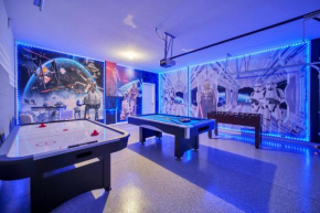 6BR Villa - Heated Pool - Game Room - Water Park